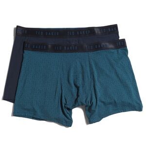 Ted Baker S-XL Multicolored Black Navy Blue Teal Boxer Briefs